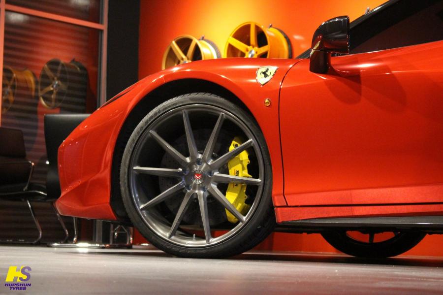  Ferrari 458 Speciale on Vossen Wheels (VPS-310) 2016 года  (фото 10 из 23)